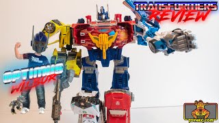 Optimus Wilbur : Transformers Combiner Wars Optimus Maximus Toyhax Decals