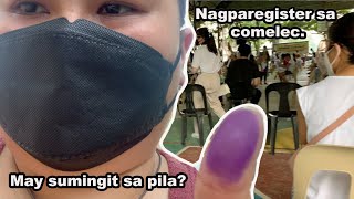 Daily day off vlog.03 | NAGPAREGISTER SA COMELEC