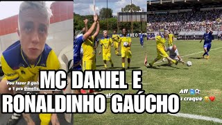 MC DANIEL E RONALDINHO GAÚCHO GANHA JOGO BENEFICENTE