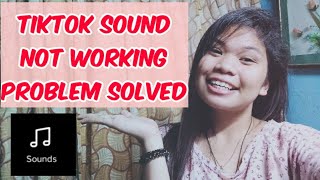 HOW TO FIX ORIGINAL SOUND ISN'T AVAILABLE TIKTOK || TIKTOK MY SOUND PROBLEM SOLVED~(MARY DIOS VIDAL)