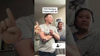 When your Wife is Filipina 🇵🇭#funnyvideo #comedyvideo #afamhusband #marriedlife