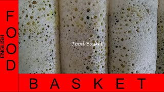 Masala Dosa | Masala Dosa recipe in English | Indian Breakfast recipes | Food Basket