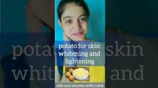 how to do skin lightening at home? | potato for skin lightening and whitening |