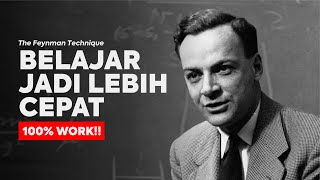 CARA BELAJAR PALING EFEKTIF, 100% WORK!!! | Feynman Technique