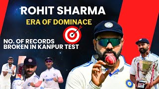 Kanpur Test & SHOCKING World Records | Rohit Sharma, Leader of New Test Cricket Era