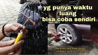 cara menambal ban sendiri