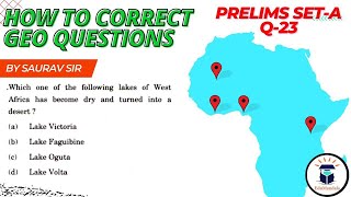 UPSC PYQ | Q No. 23 | Prelims 2022 | EduMandala #Faguibinelake #prelims2022 #climatechange