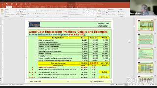 Cost Estimation Free Lecture