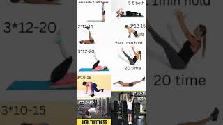 V Cut Abs Workout || Beautiful ABS shape || 10 Exercises That Help You Get V-Cut Abs | #shorts