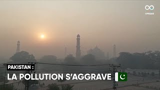 Une épaisse couche de smog a envahi une grande partie du Pakistan