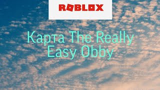 Roblox Карта The Really Easy Obby Поиграть