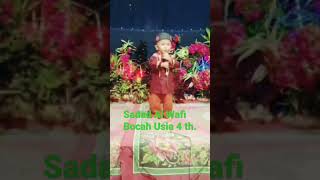 Viral..!!! Dai Cilik Lucu. Sadad Al Wafi. Bocil Usia 4 th.