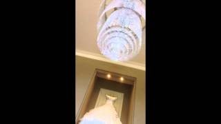 Custom Bespoke Crystal Chandelier by First Class Lighting LTD