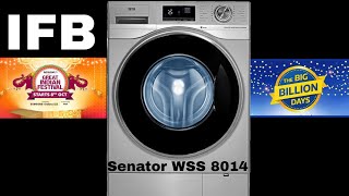 IFB Senator WSS 8014 8KG Washing Machine Demo by Technician | #ifbwashingmachine #flipkartbbdsale