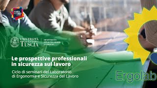 🖥️ WEBINAR | LE PROSPETTIVE PROFESSIONALI IN SICUREZZA SUL LAVORO