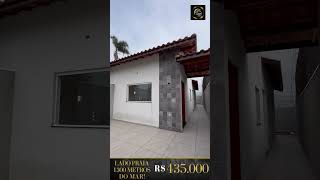 **R$435MIL** SUPER BRINDE!! LINDA CASA LADO PRAIA COM PISCINA GRANDE E CHURRASQUEIRA EM ITANHAÉM!