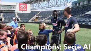 USS Cheer Off at Talen Energy Stadium