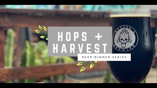 Hops + Harvest Beer Dinner with Border X Brewing