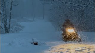 Happy Thanksgiving! Hunting and fun in the snow