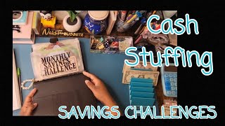 CASH ENVELOPE STUFFING | SAVINGS CHALLENGE SUNDAY | #STBW | @reinventingrene