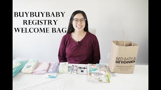 What's in the buybuyBaby Baby Registry Welcome Bag?