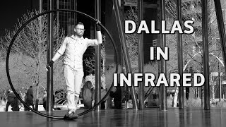 Dallas In Infrared - Klyde Warren Park and Arts District - City Sounds ASMR