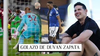 G0L DE DUVAN ZAPATA, JAMES RODRIGUEZ BUSCA EQUIPO Y YERRY MINA COMPLICADO.