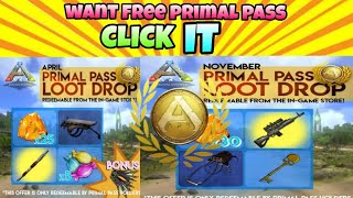 ARK MOBILE :- HOW TO GET FREE PRIMAL PASS | how to get free primal pass using discord| ark mobile