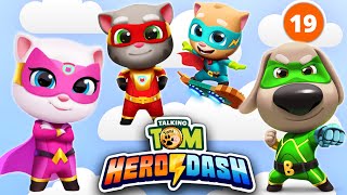 Speed run 😼💨️ Obstacle crazy 💥️😼️ Talking Tom Hero Dash 🐶️ part #19 Gameplay