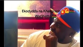 Khaligraph jones and Ekodydda vibing in the studio 🔥🔥