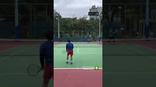 sneaky play #tennis #tennisshorts #tennistime #tennismatch