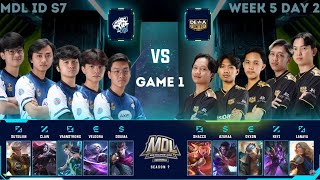 Dewa United vs Evos Icon GAME 1 | MDL ID S7 Week 5 Day 2 | Regular Season