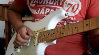 Fender Olympic white stratocaster