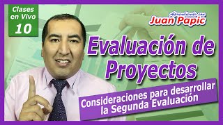 CONSIDERACIONES para desarrollar la SEGUNDA EVALUACIÓN