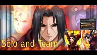 Nxb NV Showcase newkit Itachi reanimation Solo and Team | Naruto x Boruto Ninja Voltage