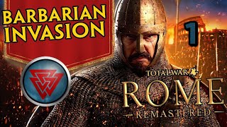 ALEMANNI RISES! Total War Rome Remastered - Barbarian Invasion: Alemanni Campaign #1