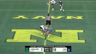 Loyola vs Navy | 2024 Patriot League Quarterfinal | Men's Lacrosse Highlights