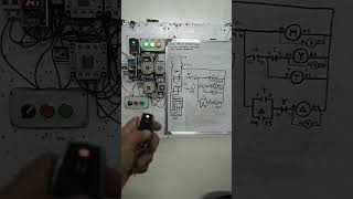 Dual function Wye delta connection using remote and stop start push button #bernaztvvlog