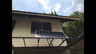 ติดตั้งแผงSolar Cell โซล่าเซลล์170W