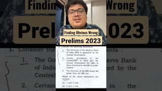 Prelims 2023 Elimination Techniques #upsc #ias #upscmotivation #upscaspirants #viralshorts #vlogs