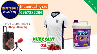 Thu âm Quảng cáo nước giặt Kiddo MC đọc bán hàng cực HAY