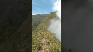 Gunung Puntang, Jalur Punggungan Naga Dengan Kanan Kiri Jurang #shorts