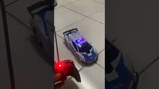 MOBIL POLISI BERUBAH JADI ROBOT TRANSFORMER