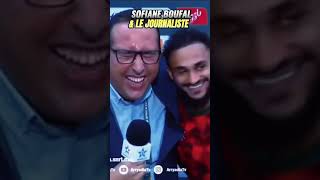 Boufal & le Journaliste #BoufalMagic #SoccerLaughs #FootballHumor #SofianeLaughs #afcon2024 #short