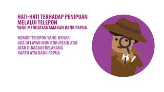 TIPS AMAN BERTRANSAKSI DI ATM BANK PAPUA