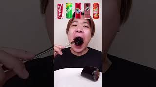 OF SODA DRINK EATING JELLY FROM VARIOUS KIND #asmr #mukbang #shorts #newyoutuber #youtuberslife