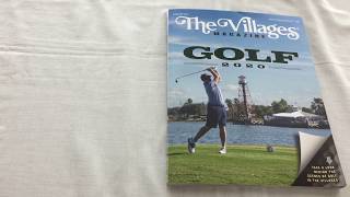 The Villages Florida February magazine of golf and houses