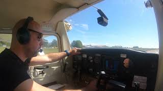 Take off in cessna 152 from LIME12