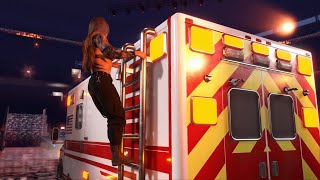 WWE 2K24 My Rise Unleashed Episode 32 "VS Rhea Ripley in an Ambulance Match"