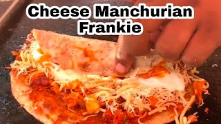 Famous Cheese Manchurian Frankie  | Amazing Mayonnaise Roll of Mumbai #streetfood #shorts